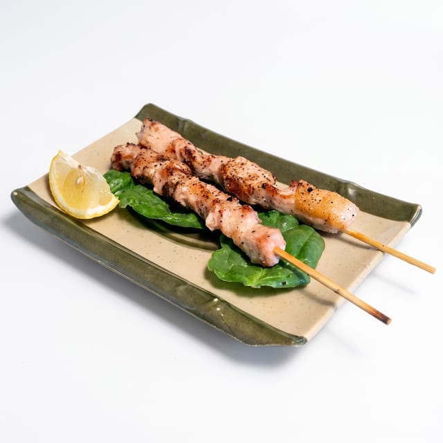 Pork Cheek Skewers.