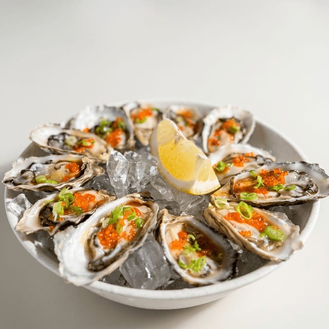 Fresh Oysters.