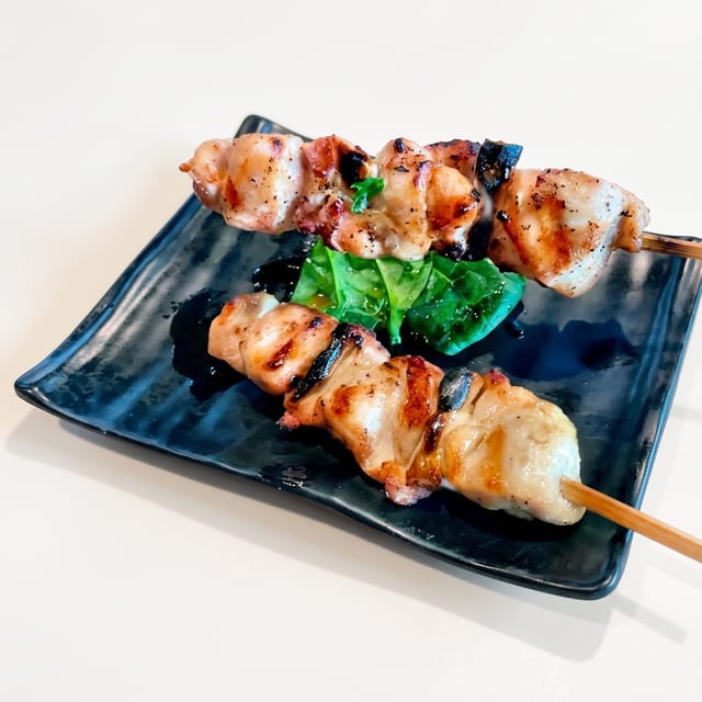 Chicken Yakitori Skewers.
