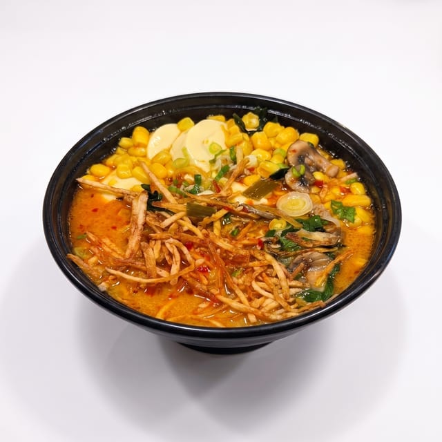 Spicy Miso Tofu Ramen.