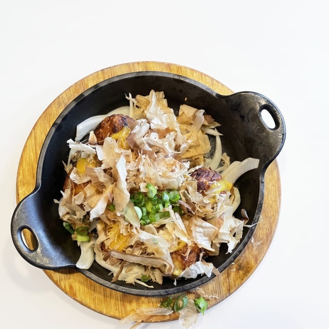 Takoyaki.